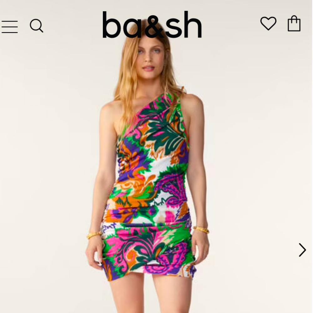 Brand New BA&SH Corla mini dress